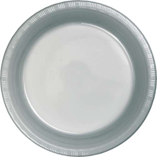 Silver Dinner Plates - Click Image to Close